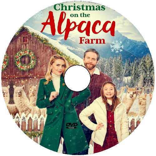 (60) CHRISTMAS ON THE ALPACA FARM DVD MOVIE 2023