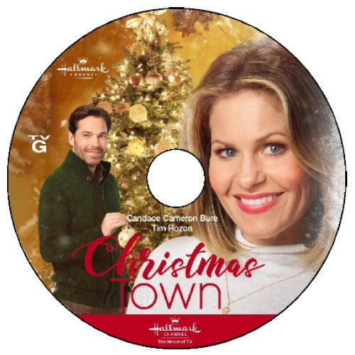 CHRISTMAS TOWN DVD MOVIE 2019 - Candace Cameron Bure