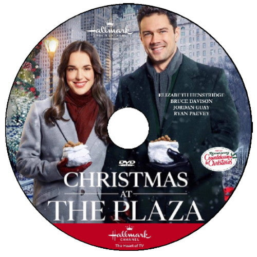 CHRISTMAS AT THE PLAZA DVD MOVIE 2019 Ryan Paevey