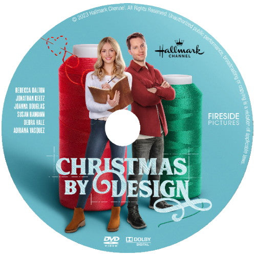 CHRISTMAS BY DESIGN DVD 2023 HALLMARK MOVIE