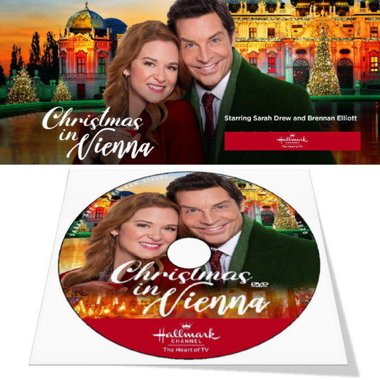CHRISTMAS IN VIENNA DVD HALLMARK MOVIE 2020 Brennan Elliott