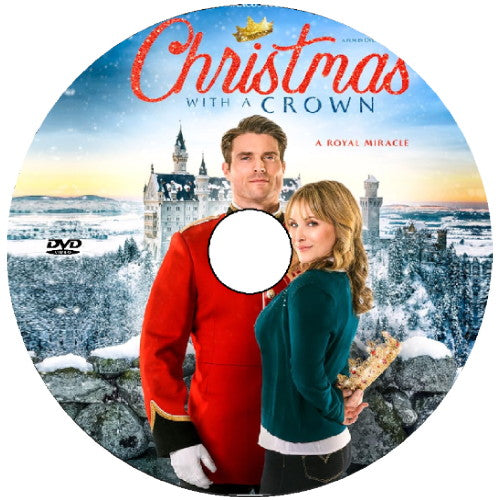 CHRISTMAS WITH A CROWN DVD LIFETIME MOVIE 2020 Marcus Rosner