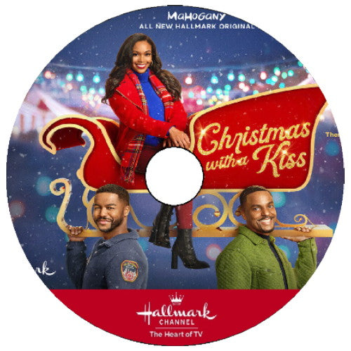 CHRISTMAS WITH A KISS DVD HALLMARK MOVIE 2023