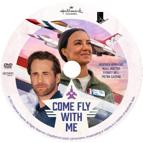 COME FLY WITH ME DVD HALLMARK MOVIE 2023 Niall Matter