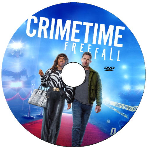 CRIMETIME: FREEFALL DVD HALLMARK MOVIE 2024 Luke Macfarlane