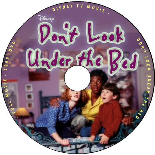 (15) DON'T LOOK UNDER THE BED DVD DISNEY MOVIE 1999