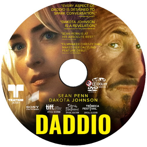 (10) DADDIO DVD MOVIE 2023 Dakota Johnson & Sean Penn