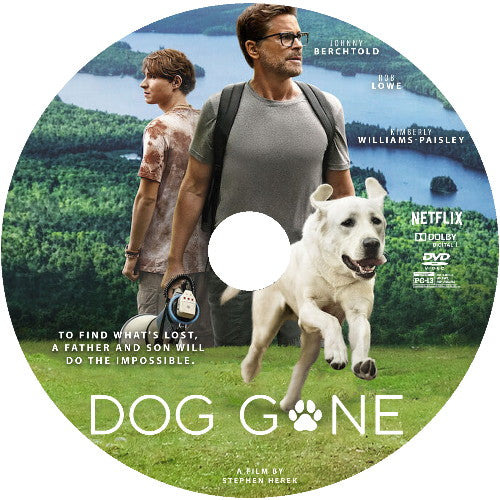 DOG GONE DVD NETFLIX MOVIE 2023