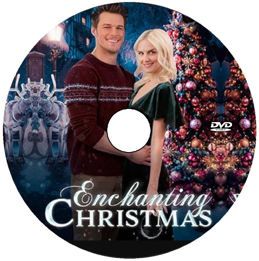 (21) ENCHANTING CHRISTMAS DVD MOVIE 2024