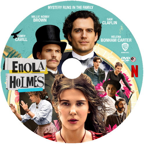 ENOLA HOLMES DVD 2020 NETFLIX MOVIE