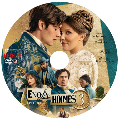 (10) ENOLA HOLMES 3 DVD MOVIE 2026