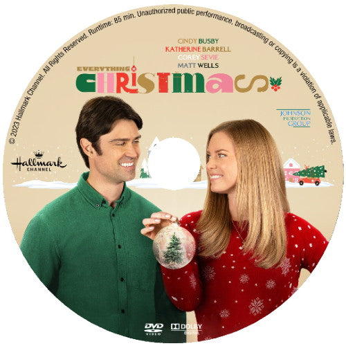 EVERYTHING CHRISTMAS DVD HALLMARK MOVIE 2023 Corey Sevier