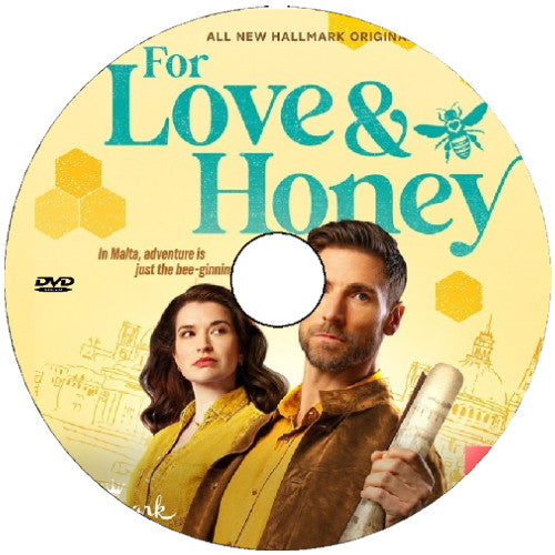 (21) FOR LOVE & HONEY DVD HALLMARK MOVIE 2024 Andrew Walker