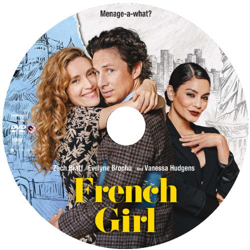 FRENCH GIRL DVD MOVIE 2024