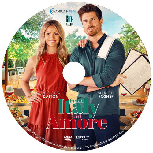 (21) FROM ITALY WITH AMORE DVD MOVIE 2022 Marcus Rosner