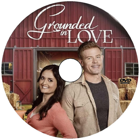 (03) GROUNDED IN LOVE DVD GAF MOVIE 2025 Danica McKellar, Trevor Donovan