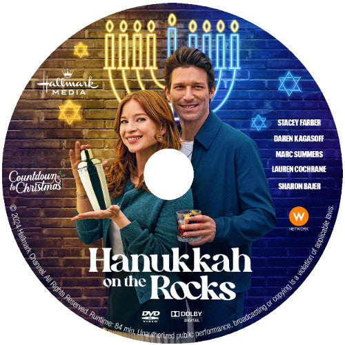 HANUKKAH ON THE ROCKS DVD HALLMARK MOVIE 2024 – TheTv Movies