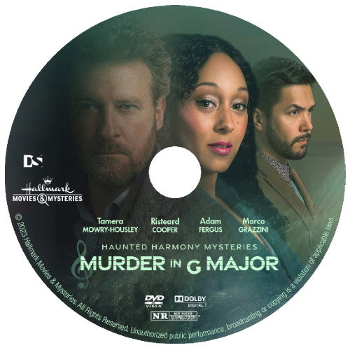 Haunted Harmony Mysteries: Murder in G Major DVD 2023 HALLMARK MOVIE