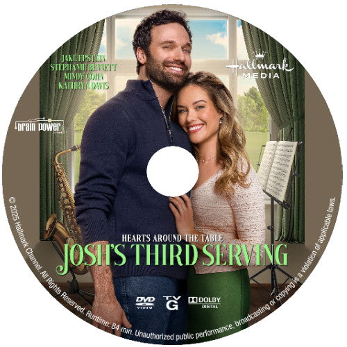HEARTS AROUND THE TABLE: JOSH' THIRD SERVING DVD MOVIE 2025