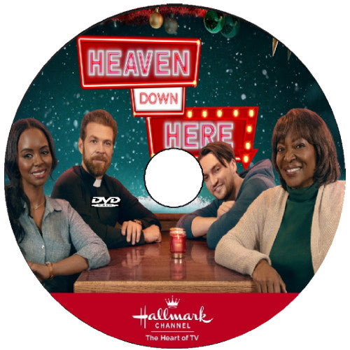 HEAVEN DOWN HERE DVD HALLMARK CHRISTMAS MOVIE 2023