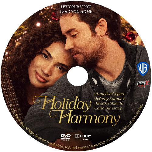 HOLIDAY HARMONY DVD 2022 CHRISTMAS MOVIE