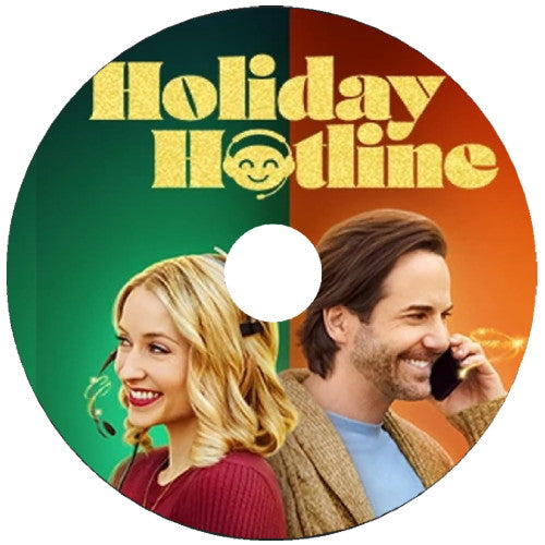 HOLIDAY HOTLINE DVD HALLMARK CHRISTMAS MOVIE 2023 Niall Matter