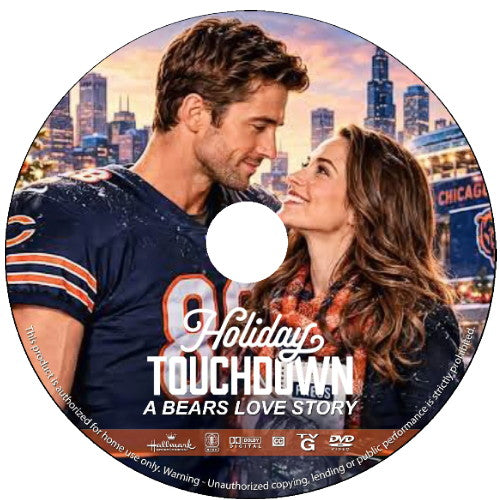 (01) HOLIDAY TOUCHDOWN: A BEARS LOVE STORY DVD MOVIE 2026