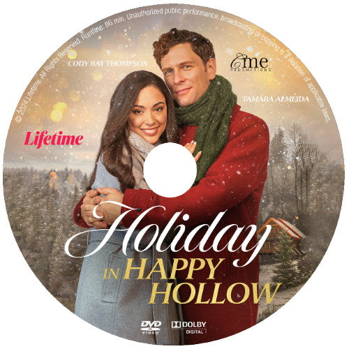 (09) HOLIDAY IN HAPPY HOLLOW DVD LIFETIME MOVIE 2024