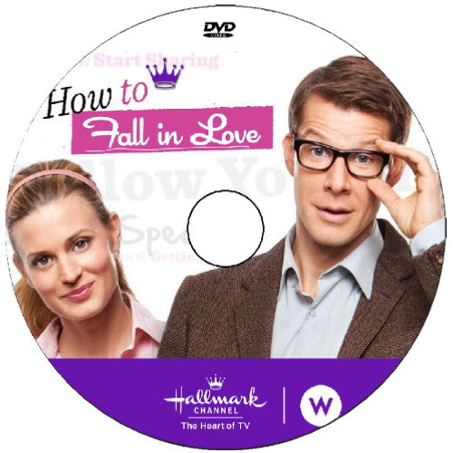 HOW TO FALL IN LOVE DVD HALLMARK MOVIE 2012 Brooke D'Orsay