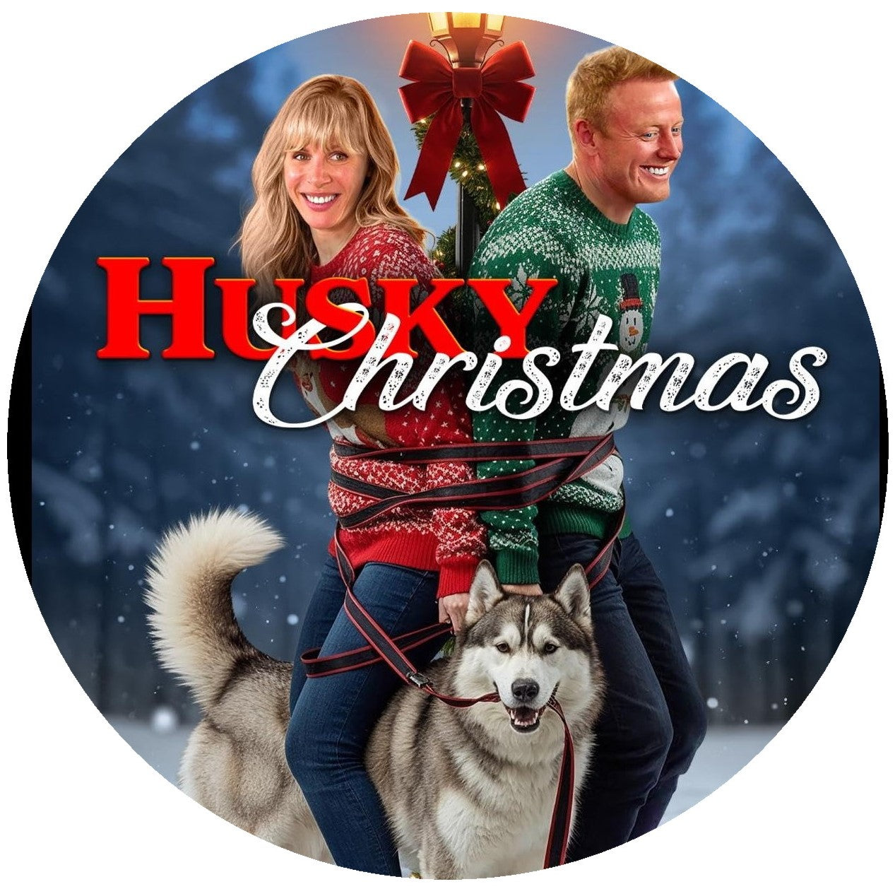 (14) HUSKY CHRISTMAS DVD MOVIE 2025