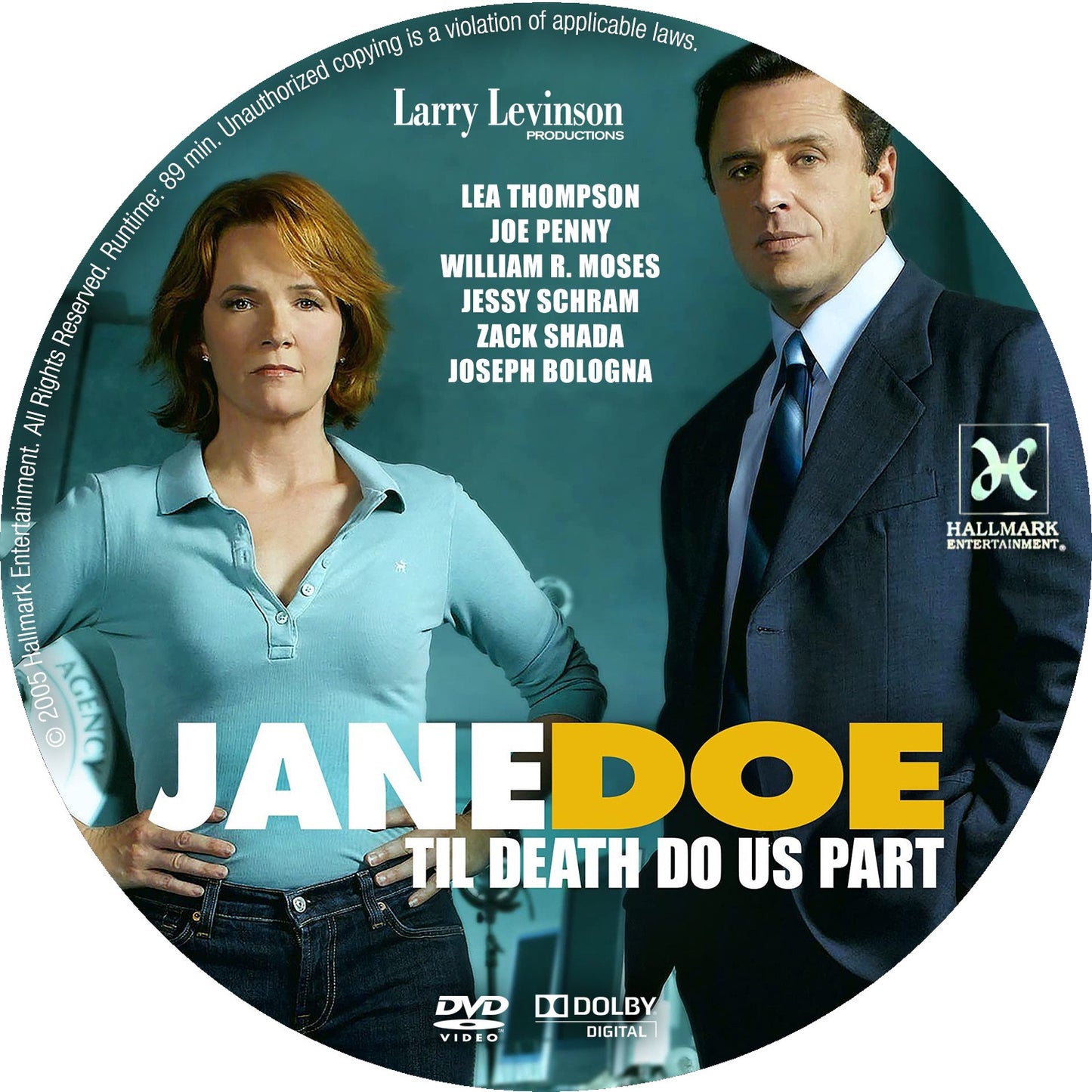 (11) Jane Doe 3: Til Death Do Us Part DVD Hallmark Movie 2005