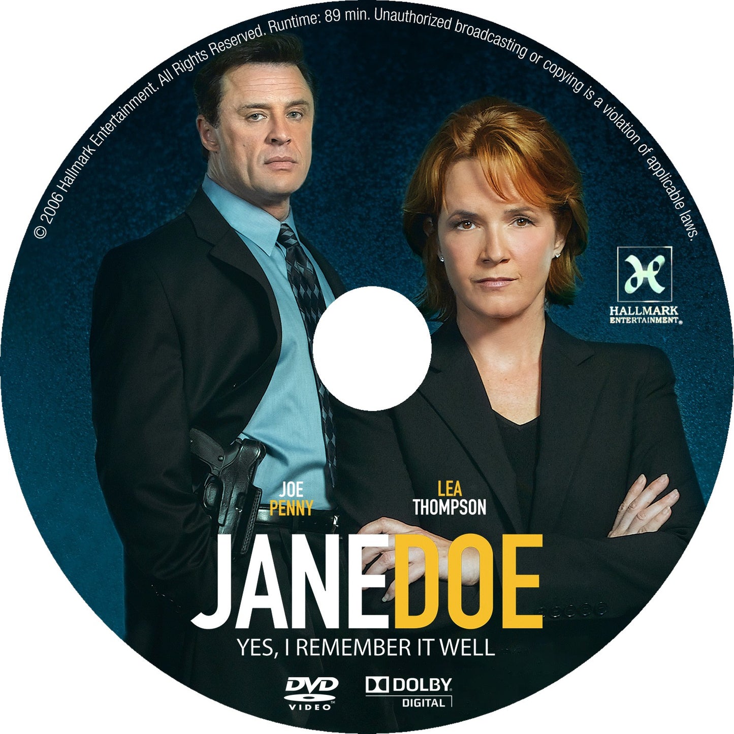 (13) Jane Doe 5: Yes, I Remember It Well  DVD Hallmark Movie 2006