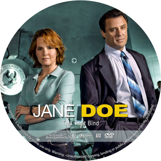 (25) Jane Doe 7: Ties That Bind DVD Hallmark Movie 2007