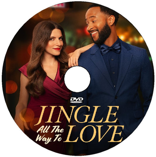 (08) JINGLE ALL THE WAY TO LOVE DVD LIFETIME MOVIE 2025
