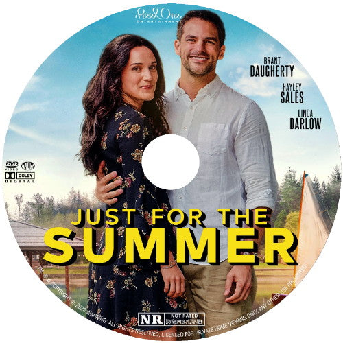 JUST FOR THE SUMMER DVD MOVIE 2020 Brant Daugherty