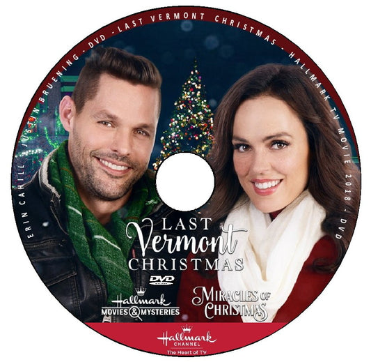 (15) LAST VERMONT CHRISTMAS DVD MOVIE 2018 - Erin Cahill