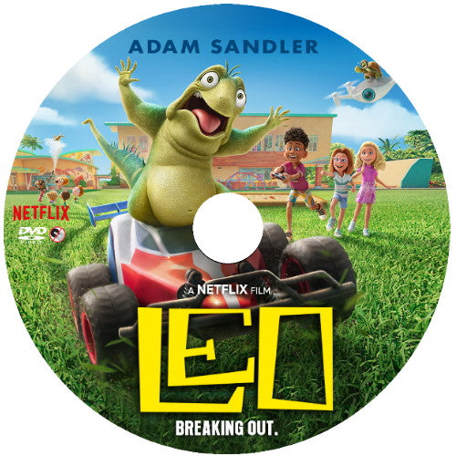 Leo DVD Netflix Movie - Animated 2023 - Adam Sandler