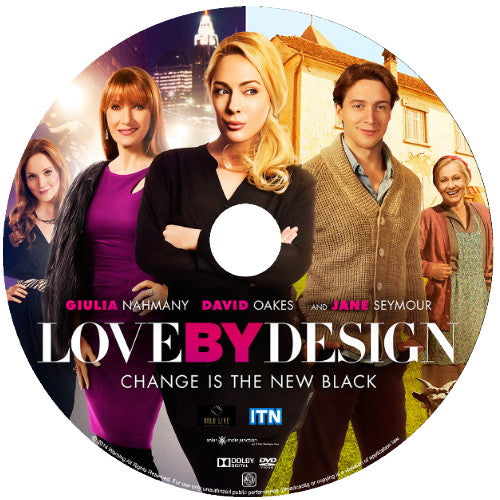 (23) LOVE BY DESIGN DVD MOVIE 2014 Jane Seymour