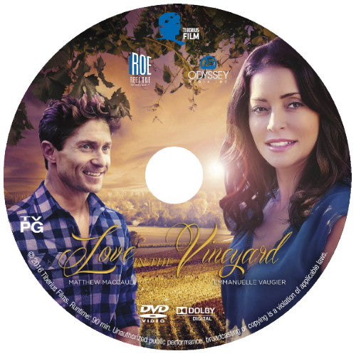 (10) LOVE IN THE VINEYARD DVD MOVIE 2016 Emmanuelle Vaugier & Matthew MacCaull