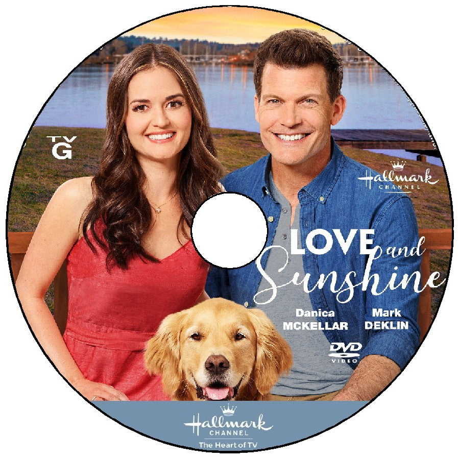 LOVE AND SUNSHINE DVD HALLMARK MOVIE 2019 Danica McKellar