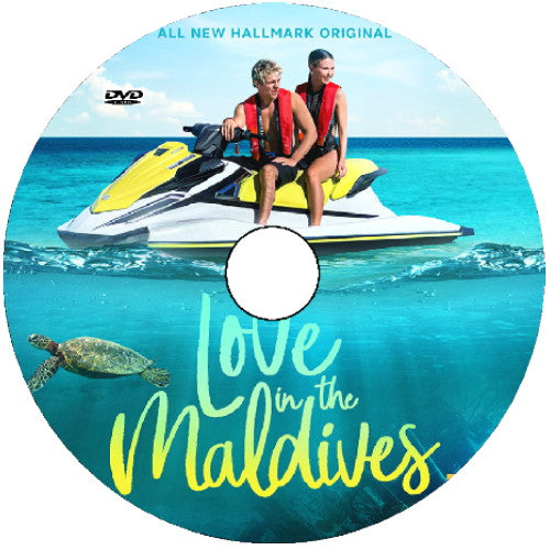 LOVE IN THE MALDIVE DVD HALLMARK MOVIE 2023