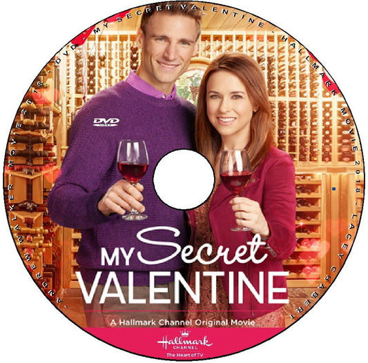 MY SECRET VALENTINE DVD HALLMARK MOVIE 2018 Lacey Chabert & Andrew Walker
