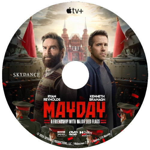 (07) MAYDAY DVD MOVIE 2026 - Ryan Reynolds, Kenneth Branagh.