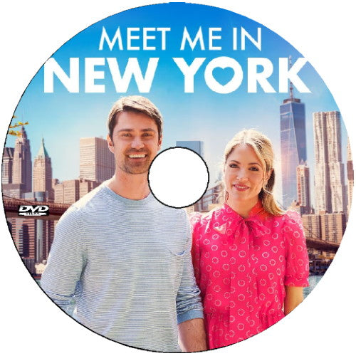 MEET ME IN NEW YORK DVD 2022 MOVIE - Brooke Nevin & Corey Sevier