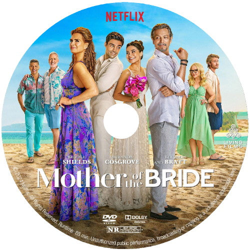 MOTHER OF THE BRIDE DVD NETFLIX MOVIE 2024 Brooke Shields