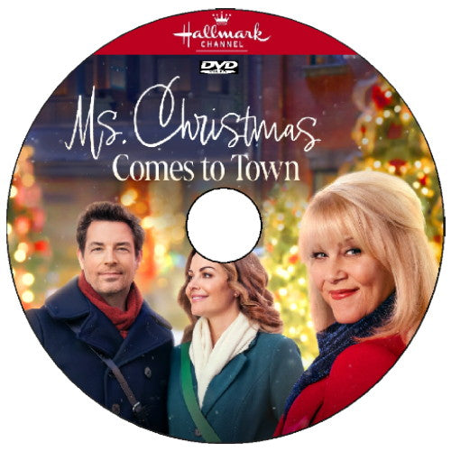 MS. CHRISTMAS COME TO TOWN DVD HALLMARK MOVIE 2023