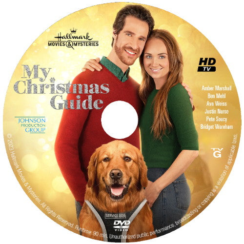 MY CHRISTMAS GUIDE DVD HALLMARK MOVIE 2023
