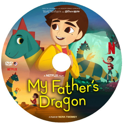 MY FATHER'S GRAGON DVD Netflix Movie - Animated 2022