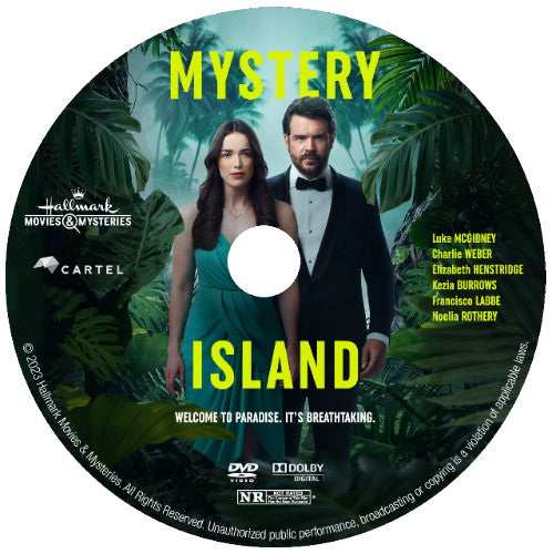MYSTERY ISLAND DVD 2023 HALLMARK MYSTERIES MOVIE