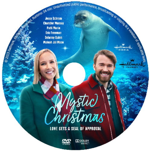 MYSTIC CHRISTMAS DVD HALLMARK MOVIE 2023 Jessy Schram